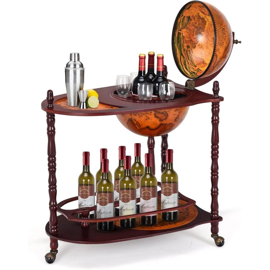 mobili da bar resistente con ruote