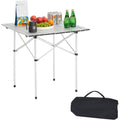 tavoli da picnic argento alluminio per ufficio pieghevole
