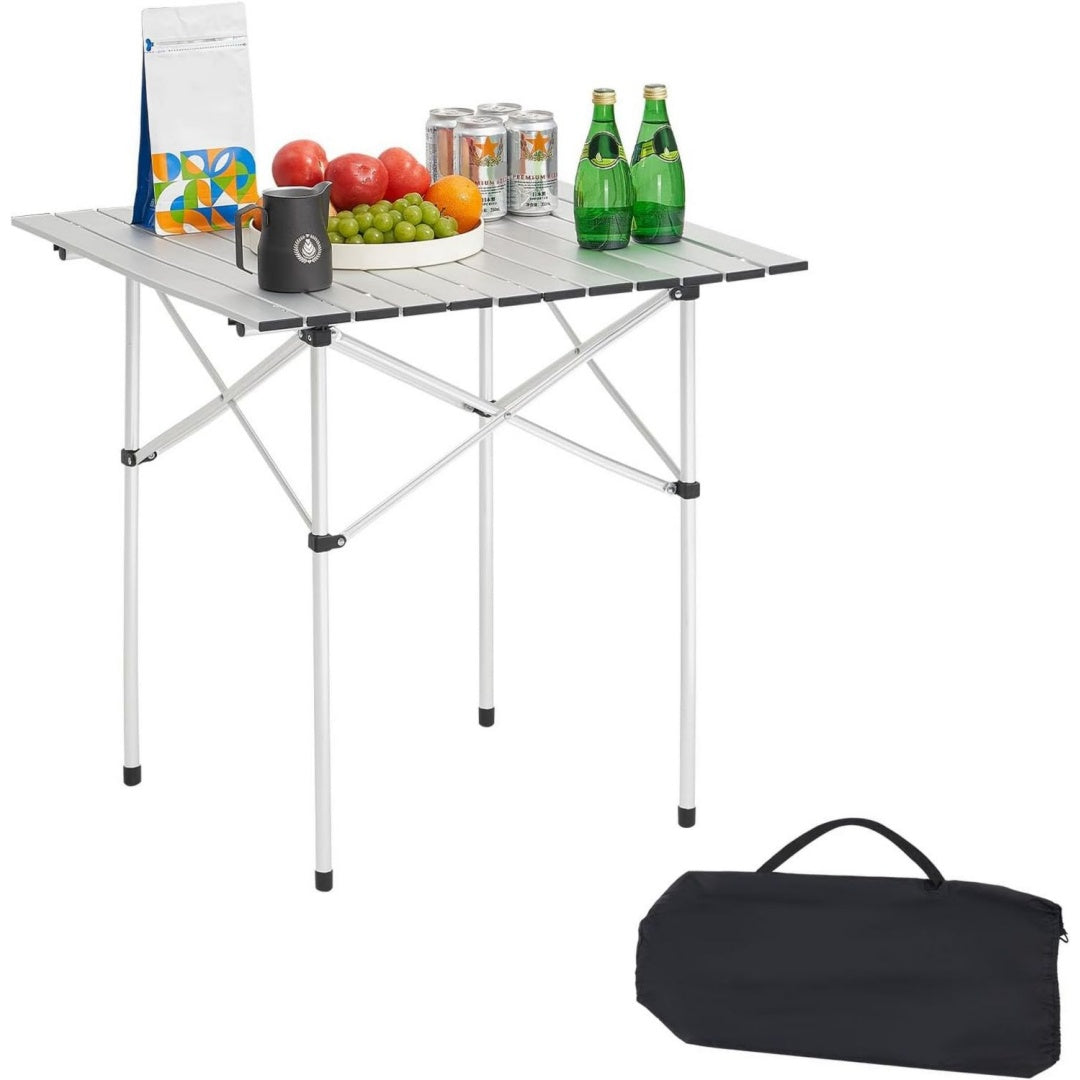 tavoli da picnic argento alluminio per ufficio pieghevole