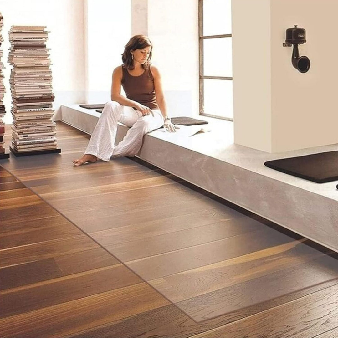 tappetini per sedie multisuperficie trasparente pietra resistente impermeabile