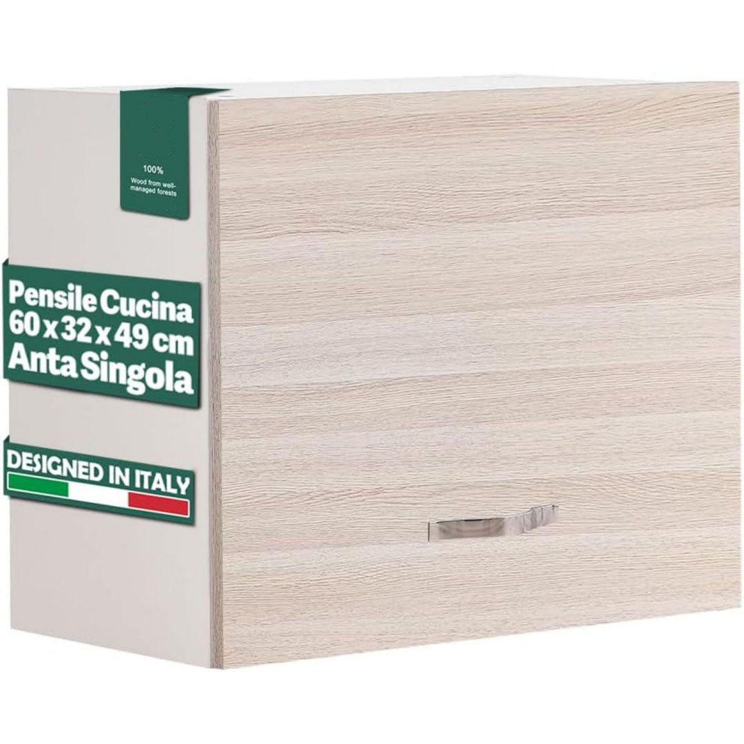 mobili a muro legno con ripiani